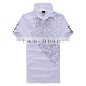 Designer OEM 100% Polyester Short Sleeve Mens Blank Polo T shirt Comfortable Casual Sports Jersey