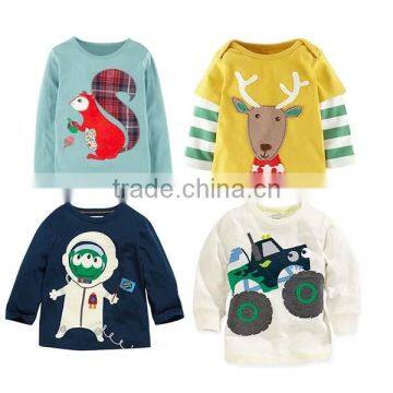 Custom Design Sublimation Cartoon Kids Wholesale Crewneck Sweatshirts Lovely Bear Print Baby Boy photo-2