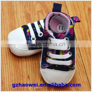 Printed Shoestring Sport Denim Baby Footwear photo-6