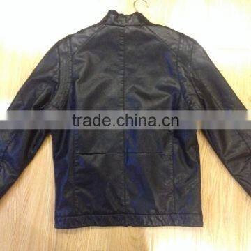 Men pu Leather Jacket #PL8685 photo-2