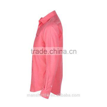 New Fashion Oxford New Design Regular Long Sleeve Washed Causal Men Shirt 100% Cotton photo-3