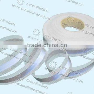 Double Face Elastic Reflective Fabric Tape For Clothing photo-2