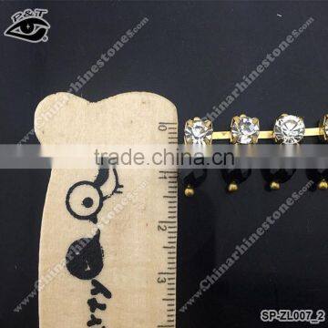 New Design Rhinestone Beaded Trim Acrylic Rhinestone Chains photo-3