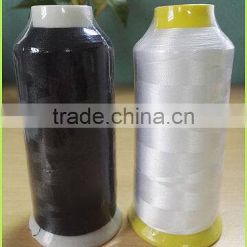 New 100% Polyester White and Black Colors Optional 5000M Embroidery Thread 120D/2 for Home Embroidery Machine photo-3