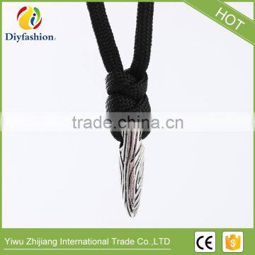 New Hot Simple Retro Bullet Shape Rope Necklace and Bracelet photo-4