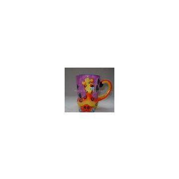 Tiger Embrossed Mug