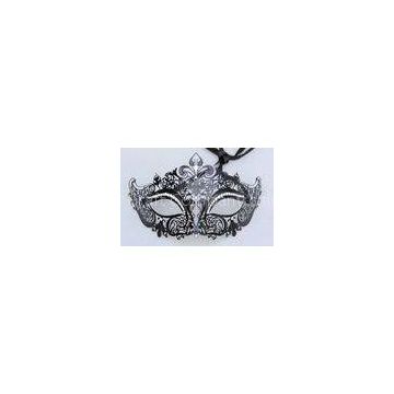 Swarovski Crystal Metal Venetian Masks , Eye Venetian Masked Ball