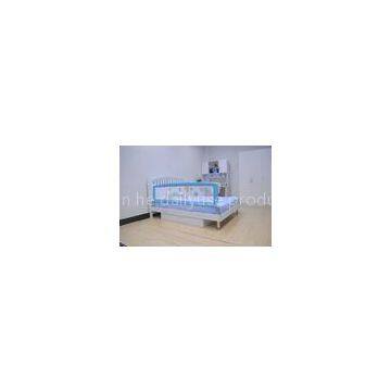 Blue Aluminium Baby Bed Rails , Safety Bed Rails For Children