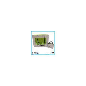 Fancy Custom recycled paper shopping Packaging Bag With PVC Window