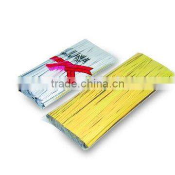 Top grade promotional spooled plastic twist ties/pe wire ties