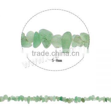 Green Aventurine gemstone chips wholesale