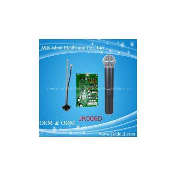 JK006D VHF wireless microphone receiver for bluetooth amplifier