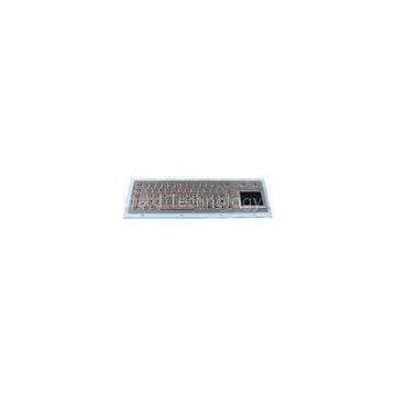 industrial kiosk Panel Mount keyboard with ruggedized touchpad