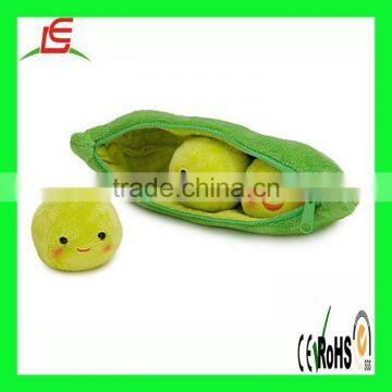 R1080 Super Soft Green Peas in a Pod Plush Dolls