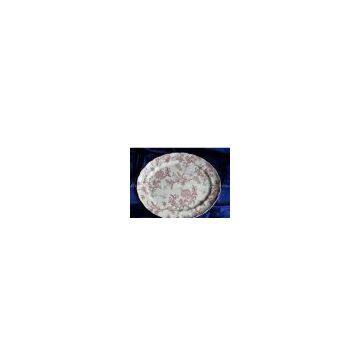 ceramic oval plate Condiment sets Cup & saucer sets