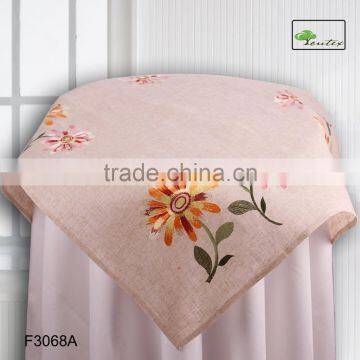 embroidered table cloth factory