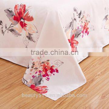 2017 New Design Single Bed Custom Printed Bed Sheets BS266 photo-2