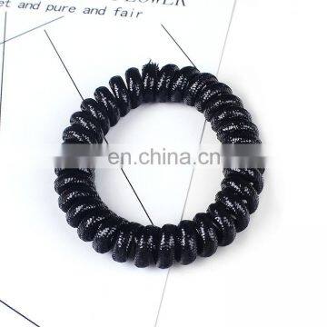 Customize Shiny Telephone Wire Hair Elastic Bands Bracelets photo-6