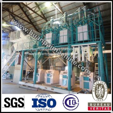 Industrial maize corn flour mill plant corn flour making machine grain semolina processing machine