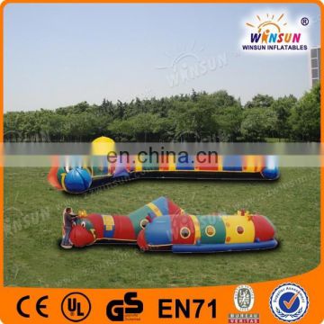 Inflatable Caterpillar Craw Tunnel