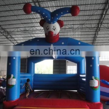 high quality cheap commercial grade indoor clown Inflatable bouncer for kids