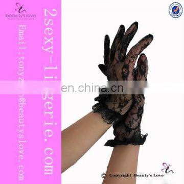 Beautyslove wrist length sexy lace gloves party glove wholesale fashion gloves