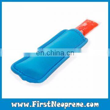 Custom Ice Pop Frozen Cooler Neoprene Popsicle Sleeve Set