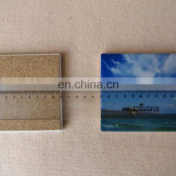 Square Customized Heat Transfer Absorbent Ceramic Beer Coasters With Logo photo-6