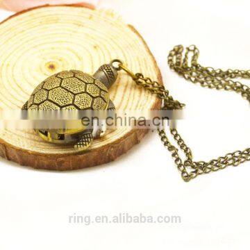 Best Things to Sell Promotional Product Tortoise Shaped Cheap Cute Anime Pocket Watch photo-2