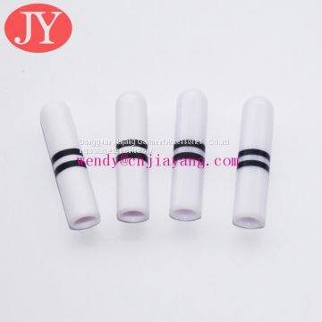 plastic aglet within custom logo round polyester cord