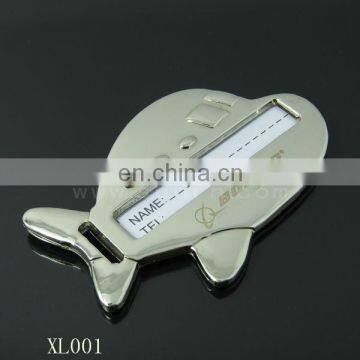Metal Air Plane Shape Travel Card/ Metal Luggage Accessory Tag Card photo-6