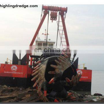 Spiral Head Hydraulic River Sand Cutter Suction Dredger