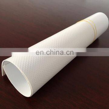 PVC woven waterproof tarpaulin for top roofs and roof covers