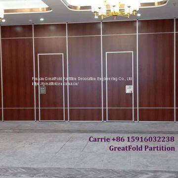 2019 new operable folding rockwool acoustic panel for exhibition hall