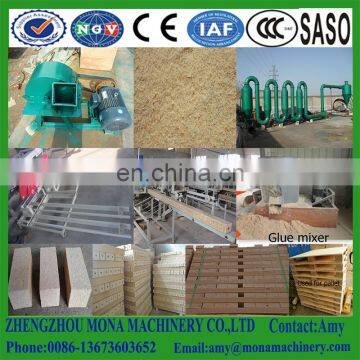 Compressed Wood Blocks Making Machines Wood Chip Block Machine photo-6