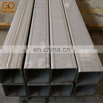 High Quality flexible 304 316L square welded stainless steel pipe