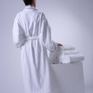 Eliya Wholesale Bathrobe 100 Cotton Hotel Embroidery Waffle Bathrobe