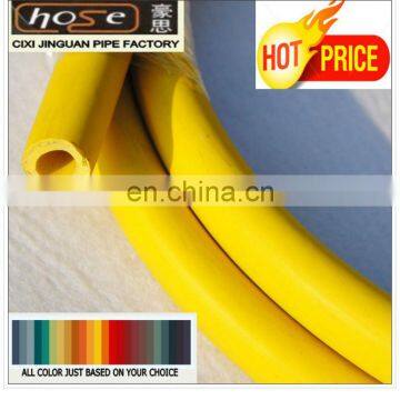 Good Yellow Flexible Gas Hose, PVC LPG Gas Pipe Manufacturer