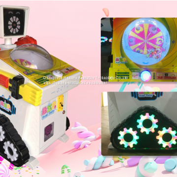New Coin Operated Kids Prize Candy Game Machine, Lollipops Vending Machine Game For Sale photo-2