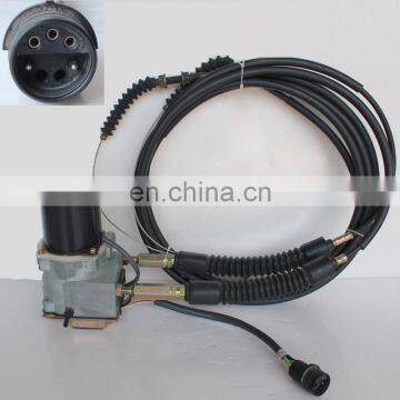 Guangzhou Supplier For CAT E320 Excavator Electric Parts Throttle Motor Double Cable With Japan OEM Quality