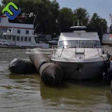 Ship rubber airbag for launching