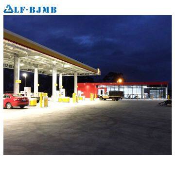 Special Design Anti-Wind Steel Structure Space Frame Gas Petrol Station Canopy photo-3