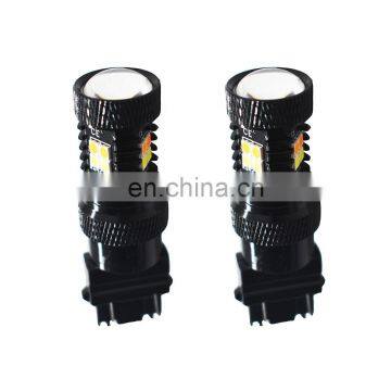 JDM ASTAR 3157 LED Switchback 3030 SMD Dual Color White Yellow Turn Signal Bulbs For GMC