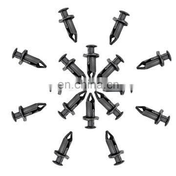 100x Car 8mm Dia Hole Plastic Rivets Fastener Auto Fender Bumper Push Pin Clips photo-4