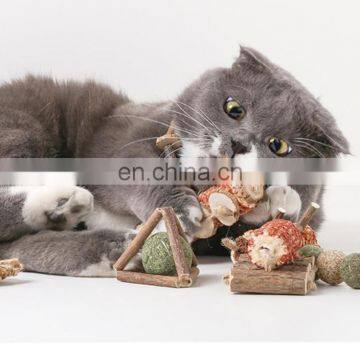 Pet Teeth Cleaning Stick Cat Interactive Teasing Toy Cat Entertaining Toy Pet Supplies photo-2