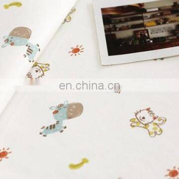 Hypoallergenic Cute Laminated Printed Waterproof Cotton Fabric photo-4
