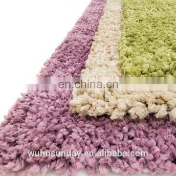 Super soft polyester rug Wuhu Sunday with cheap price