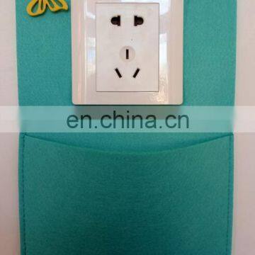 Felt Wall Hanging Cell Phone Charger Holder photo-6
