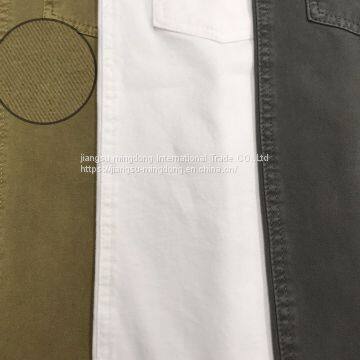 73.8%Cotton 19%Rayon 7.2%Spandex Bi-Stretch Peached Twill Fabric photo-2