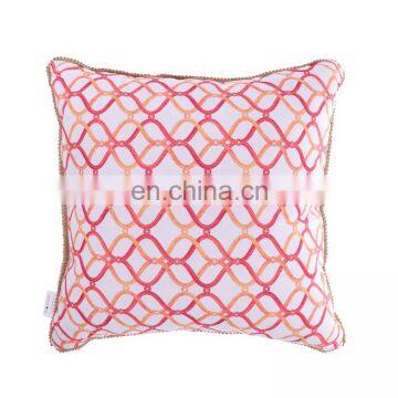 Hot Style Square Double Sides Flower Printed Outdoor Pillows Decorative Throw Pillows photo-3